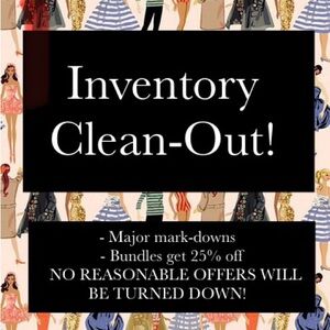 Inventory Clean-Out!